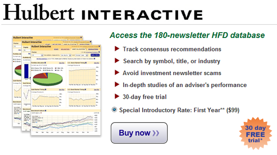 Click for a Free Trial of Hulbert Interactive