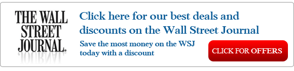 Click for the best WSJ Discounts and Deals