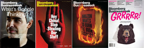 Examples of Bloomberg Businessweek Magazine